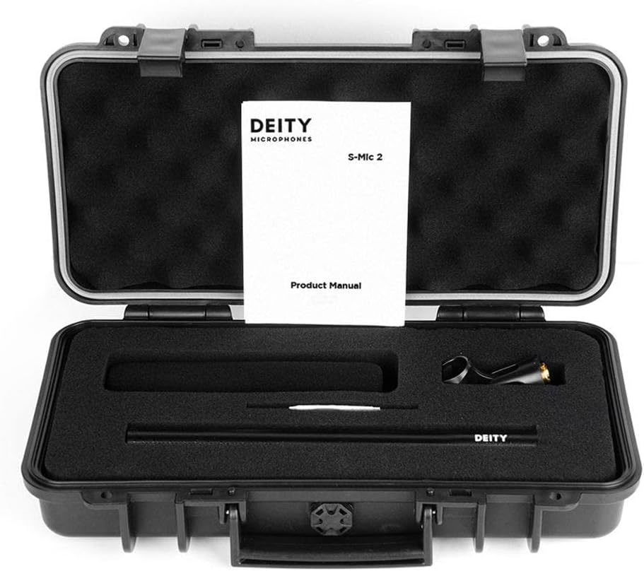 Deity Microphones S-Mic 2 Location Kit Moisture-Resistant Shotgun Microphone with Pistol Grip Shockmount and Windjammer |  DEITY |  MICROPHONE-OTHER |  Zoso Music