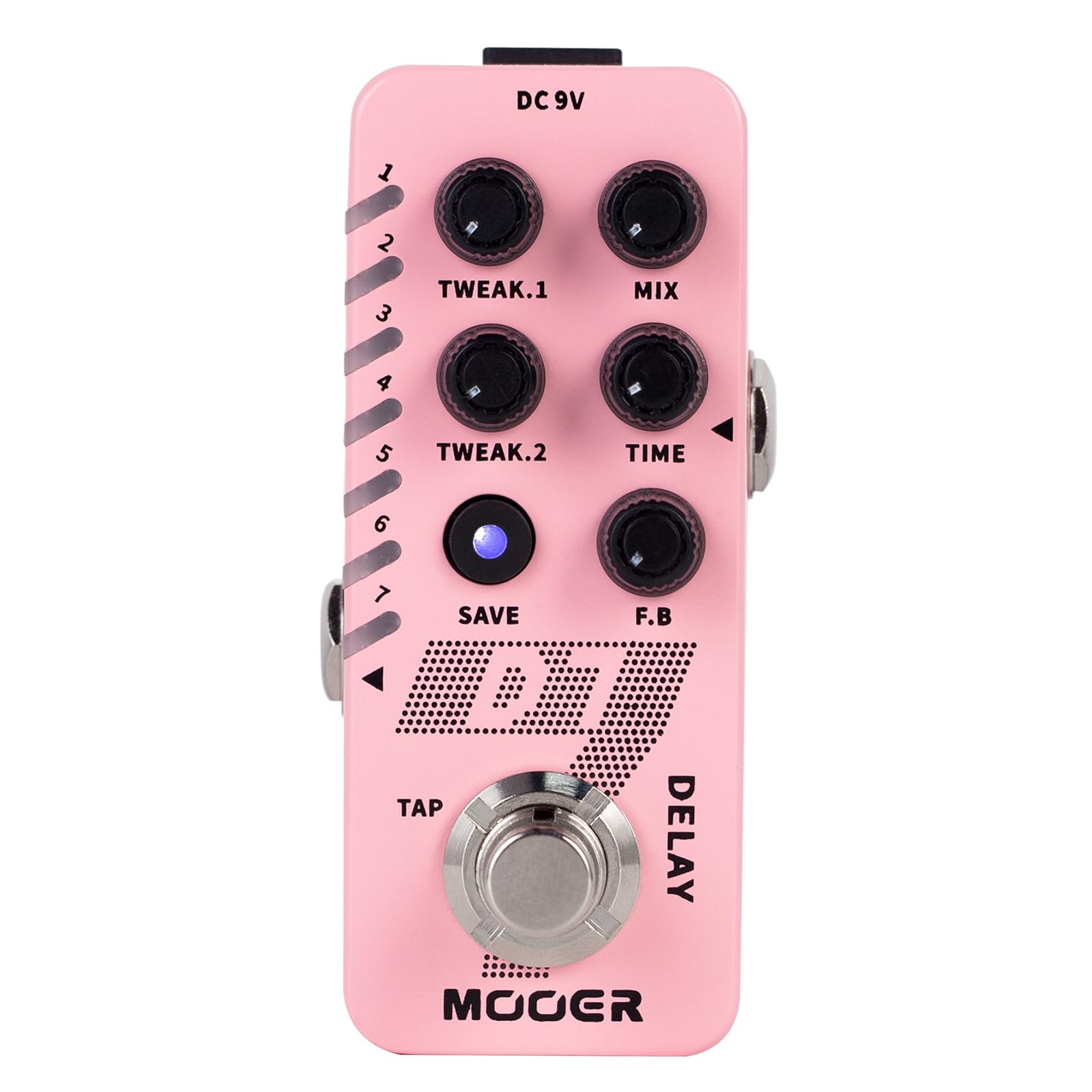 Mooer D7 Delay Pedal Guitar Effects Pedal  | Zoso Music Sdn Bhd