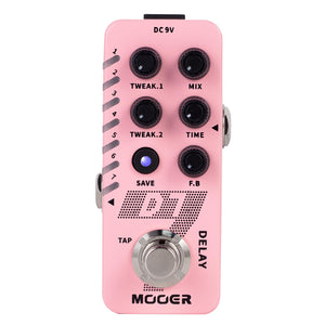 Mooer D7 Delay Pedal Guitar Effects Pedal  | Zoso Music Sdn Bhd