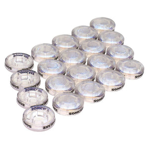 SONICAKE QST-02 Footswitch Toppers Transparent Clear for Guitar Effects Pedal 10mm ( 1PC / 20PCS) | Zoso Music Sdn Bhd