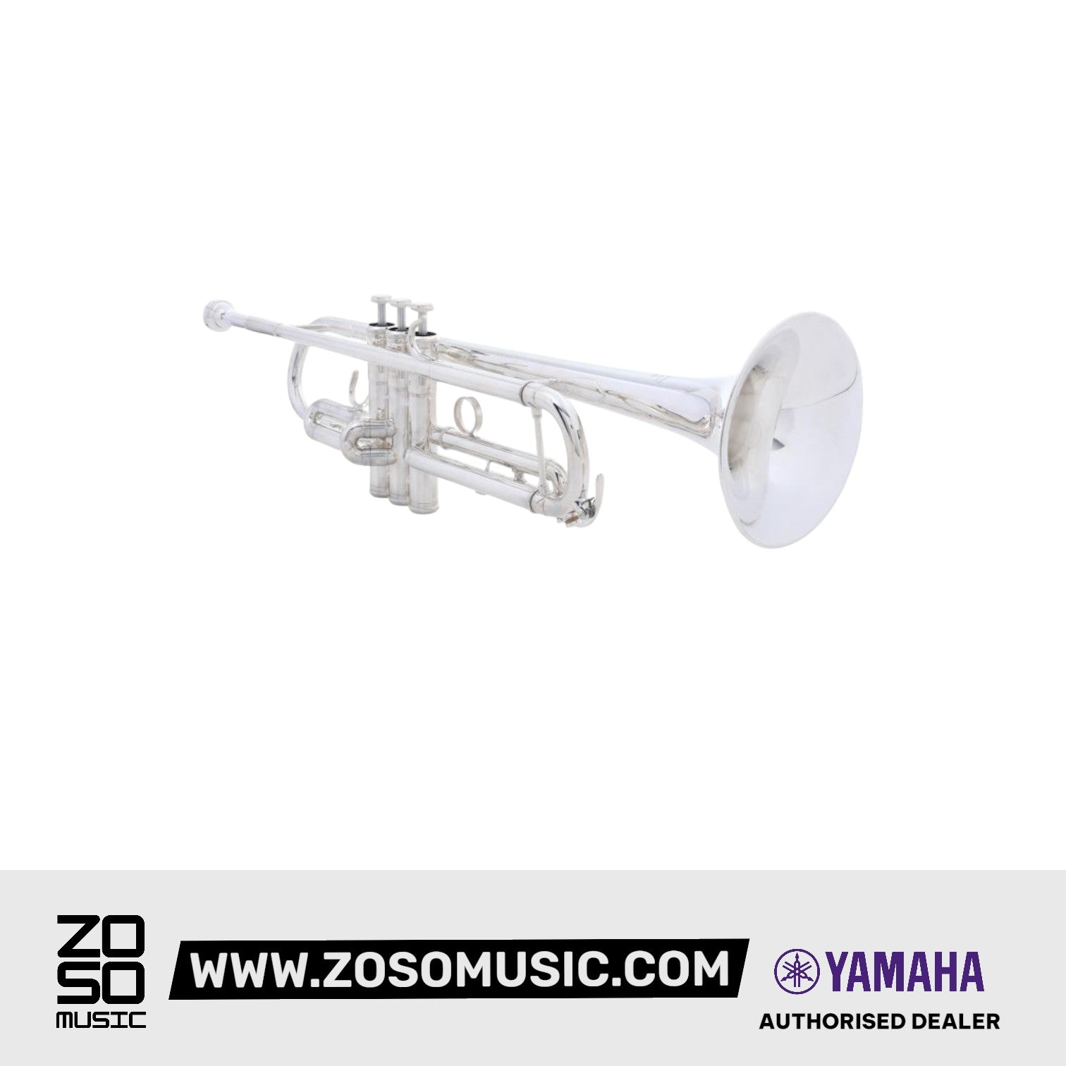 Yamaha YTR-6335S Series Bb Trumpet Silver |  YAMAHA MUSIC |  WOODWINDS-TRUMPET |  Zoso Music