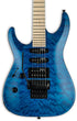 Esp LTD Mh-203qm Left-handed Electric Guitar- See Thru Blue (Mh203qmstblh) |  LTD |  ELECTRIC GUITAR |  Zoso Music