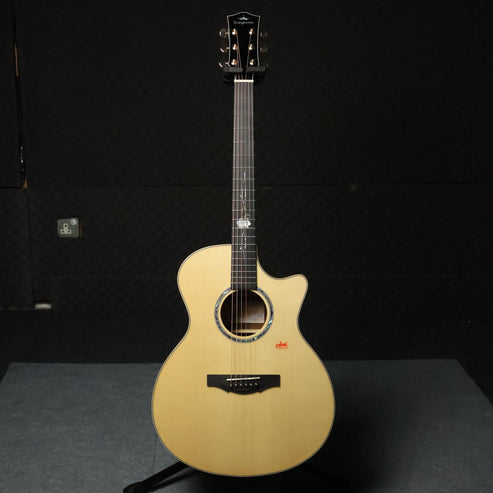 Kepma G1K Series Solid Sitka Spruce Top, Side & Back Koa Wood Grand Auditorium Acoustic Guitar w Case