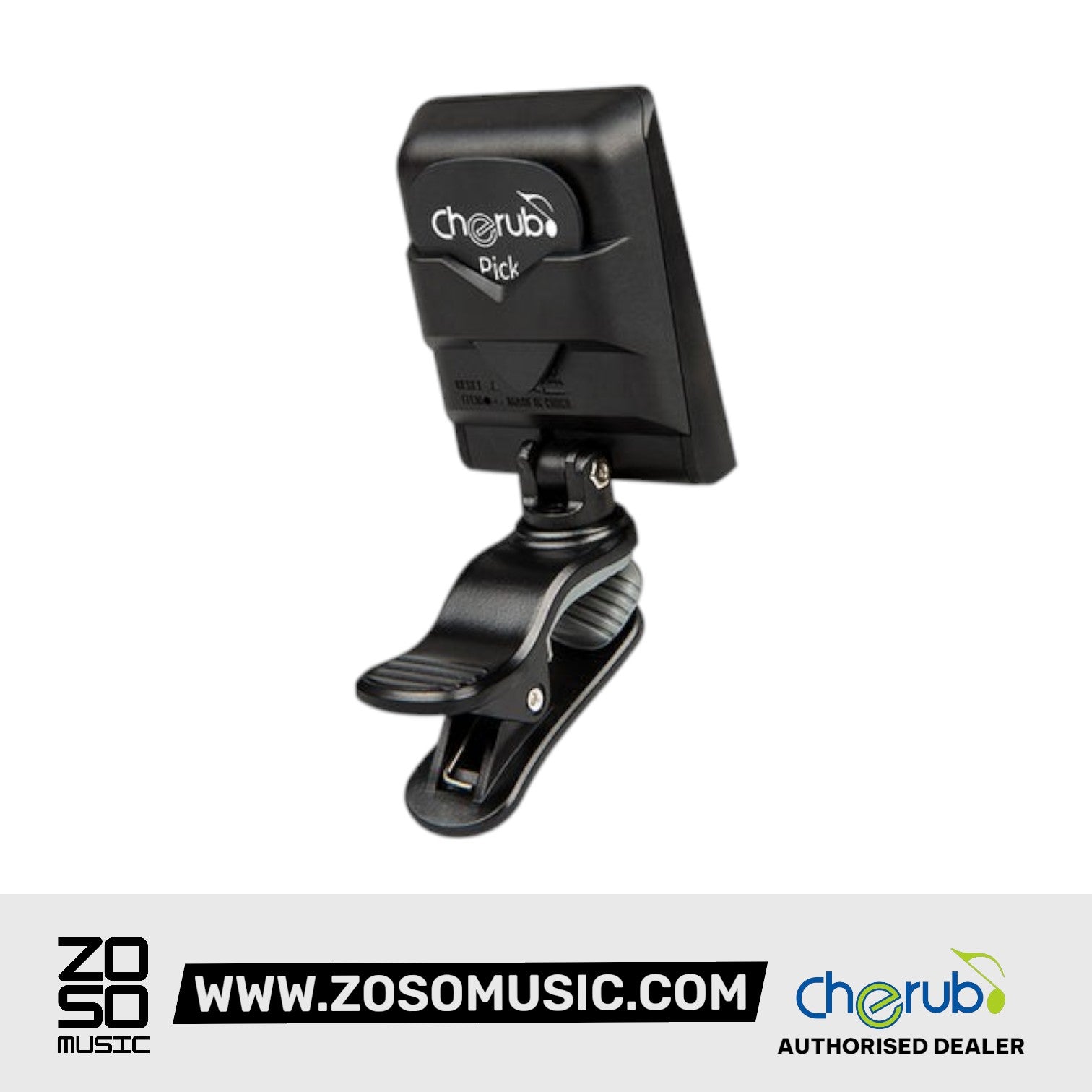 Cherub WST-680 USB Rechargeable Chromatic Clip On Tuner