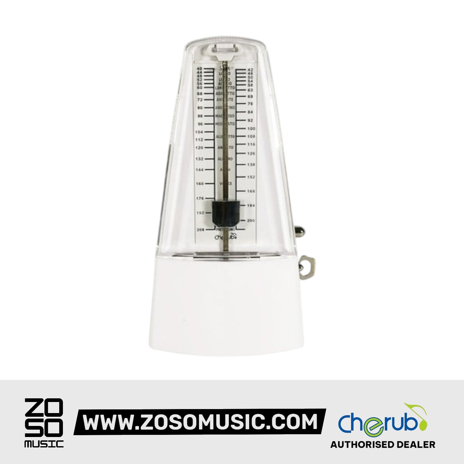 Cherub WSM-330 Analog Metronome Mechanical Timer Rhythm