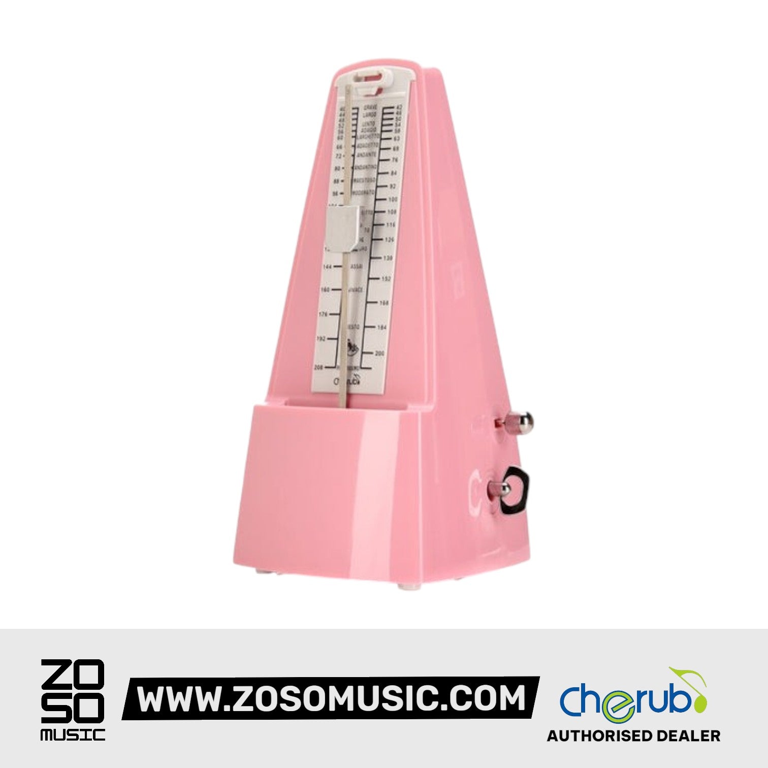 Cherub WSM-330 Analog Metronome Mechanical Timer Rhythm