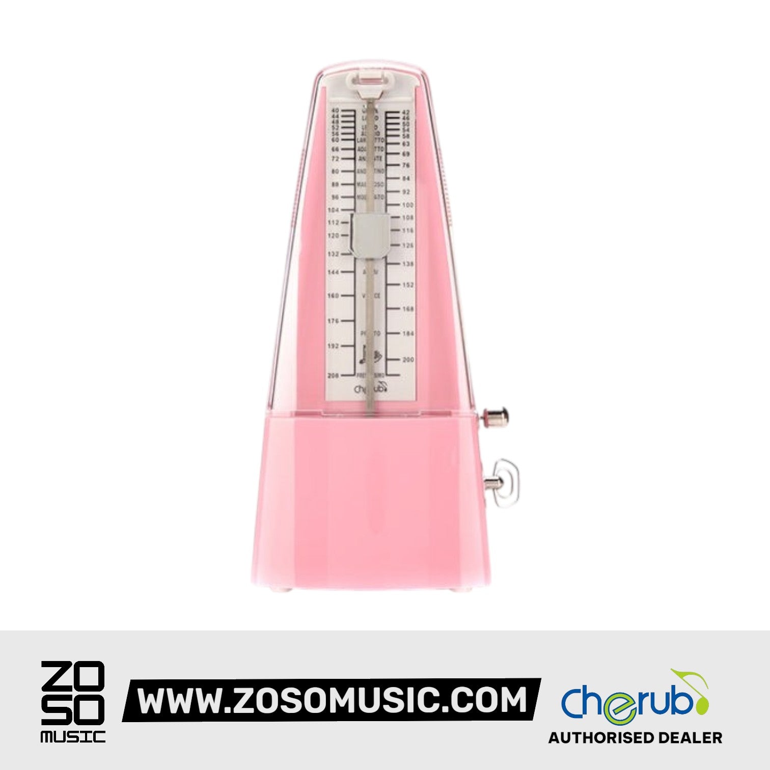 Cherub WSM-330 Analog Metronome Mechanical Timer Rhythm