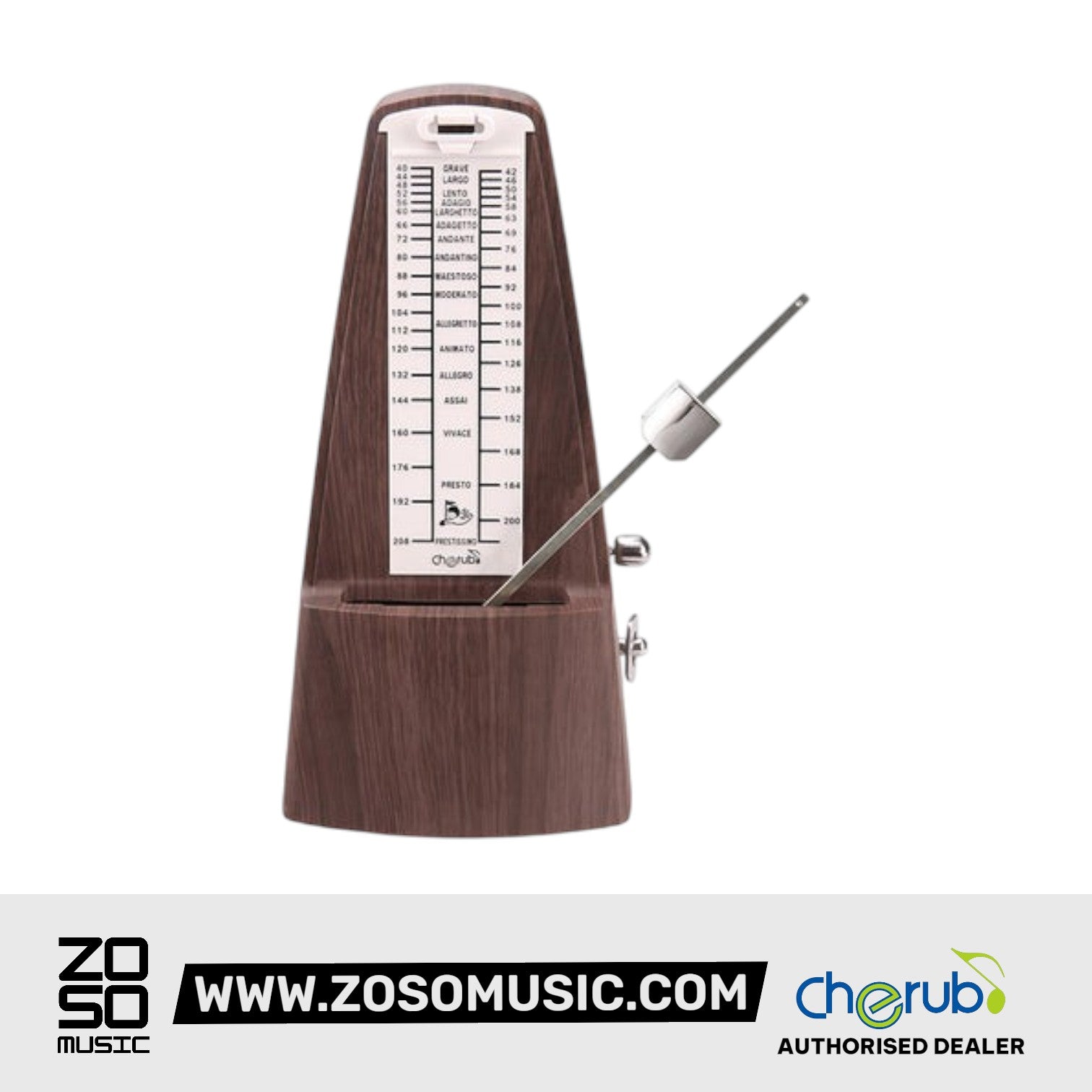 Cherub WSM-330 Analog Metronome Mechanical Timer Rhythm