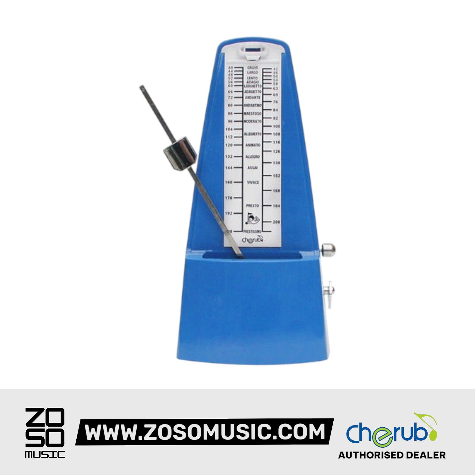 Cherub WSM-330 Analog Metronome Mechanical Timer Rhythm