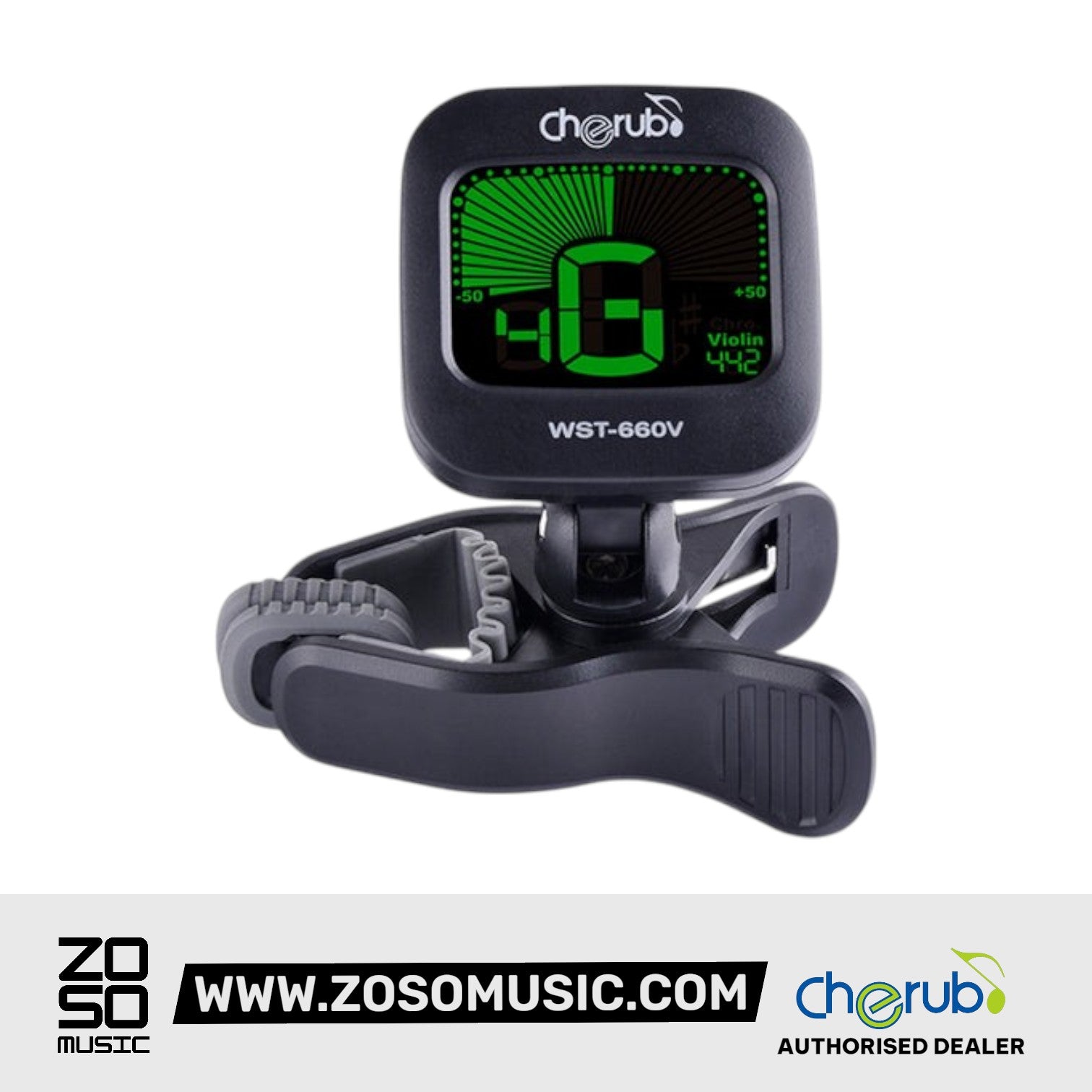 Cherub WST-660V Clip On Chromatic Tuner