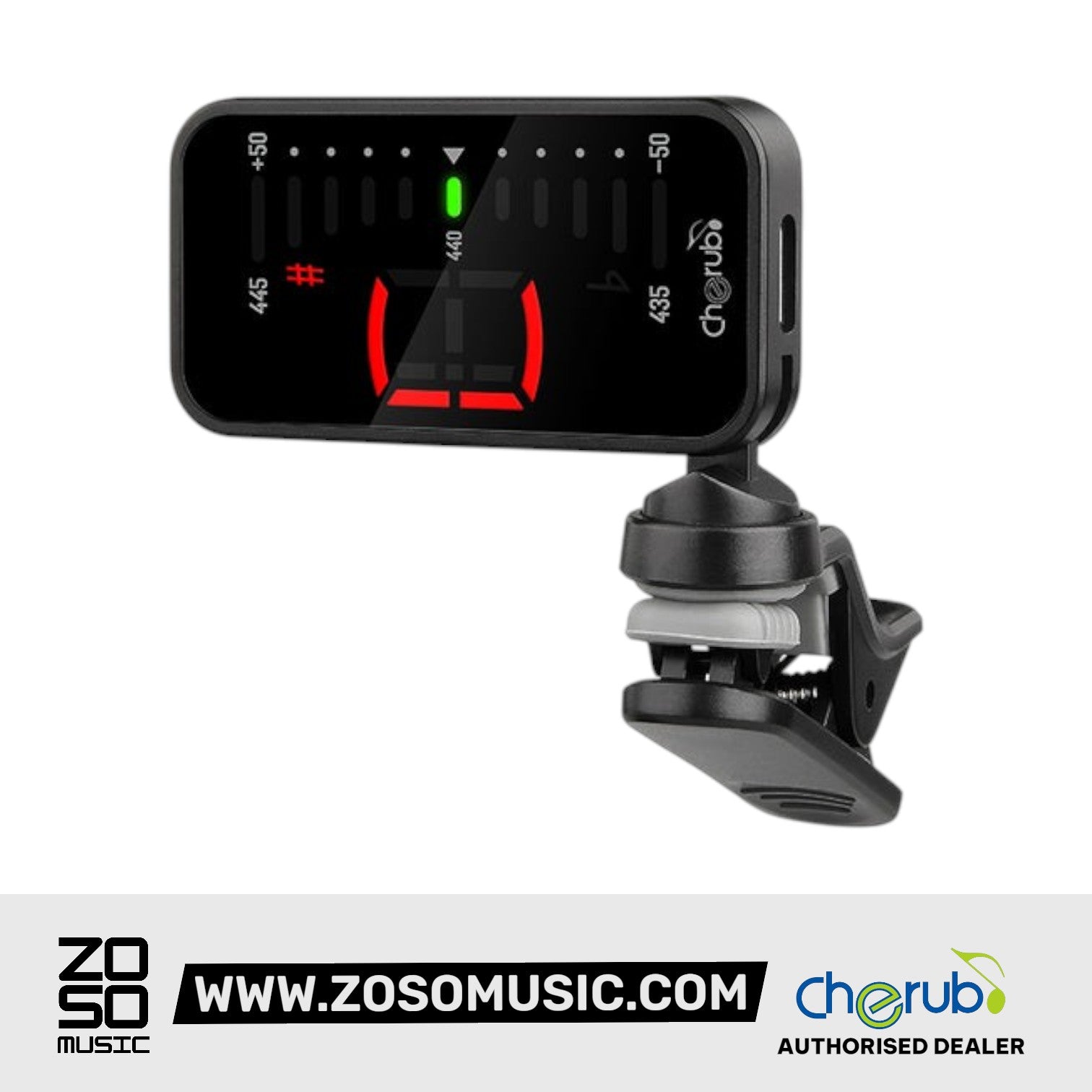 Cherub WST-551C Orig Tune Clip Chromatic Tuner