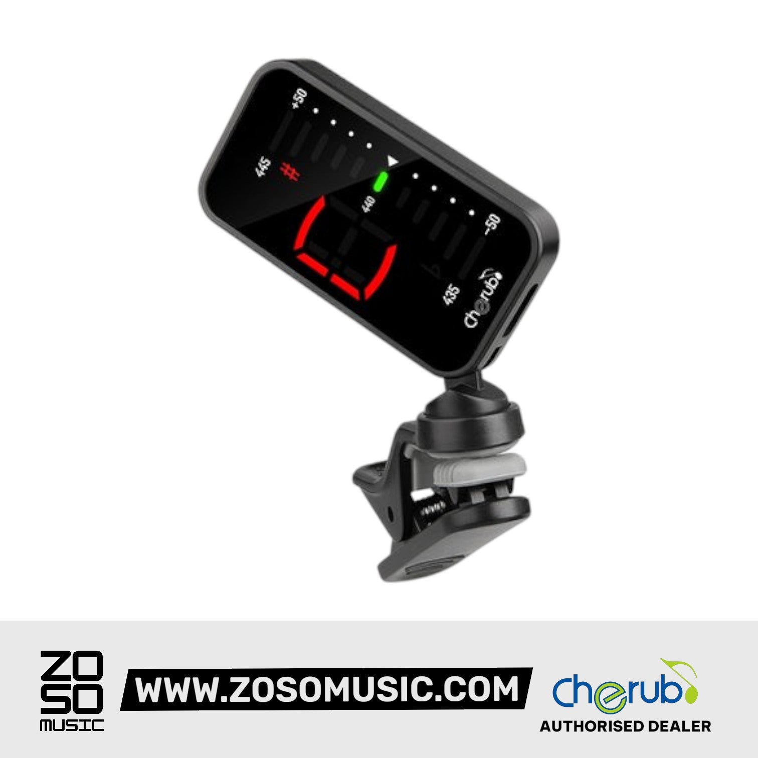 Cherub WST-551C Orig Tune Clip Chromatic Tuner