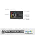 Cherub WMT-565C 5 in 1 LCD Metronome Chromatic Tuner with USB Rechargeable and Thermometer