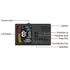 Cherub WMT-565C 5 in 1 LCD Metronome Chromatic Tuner with USB Rechargeable and Thermometer