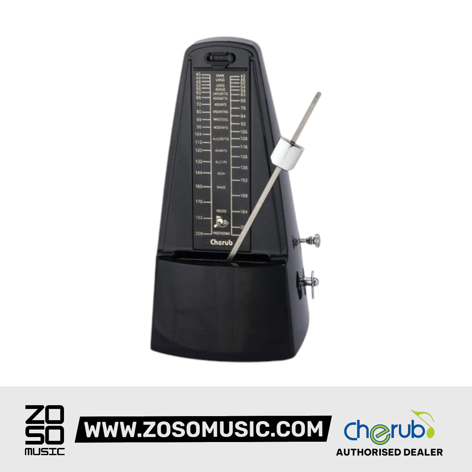 Cherub WSM-330 Analog Metronome Mechanical Timer Rhythm