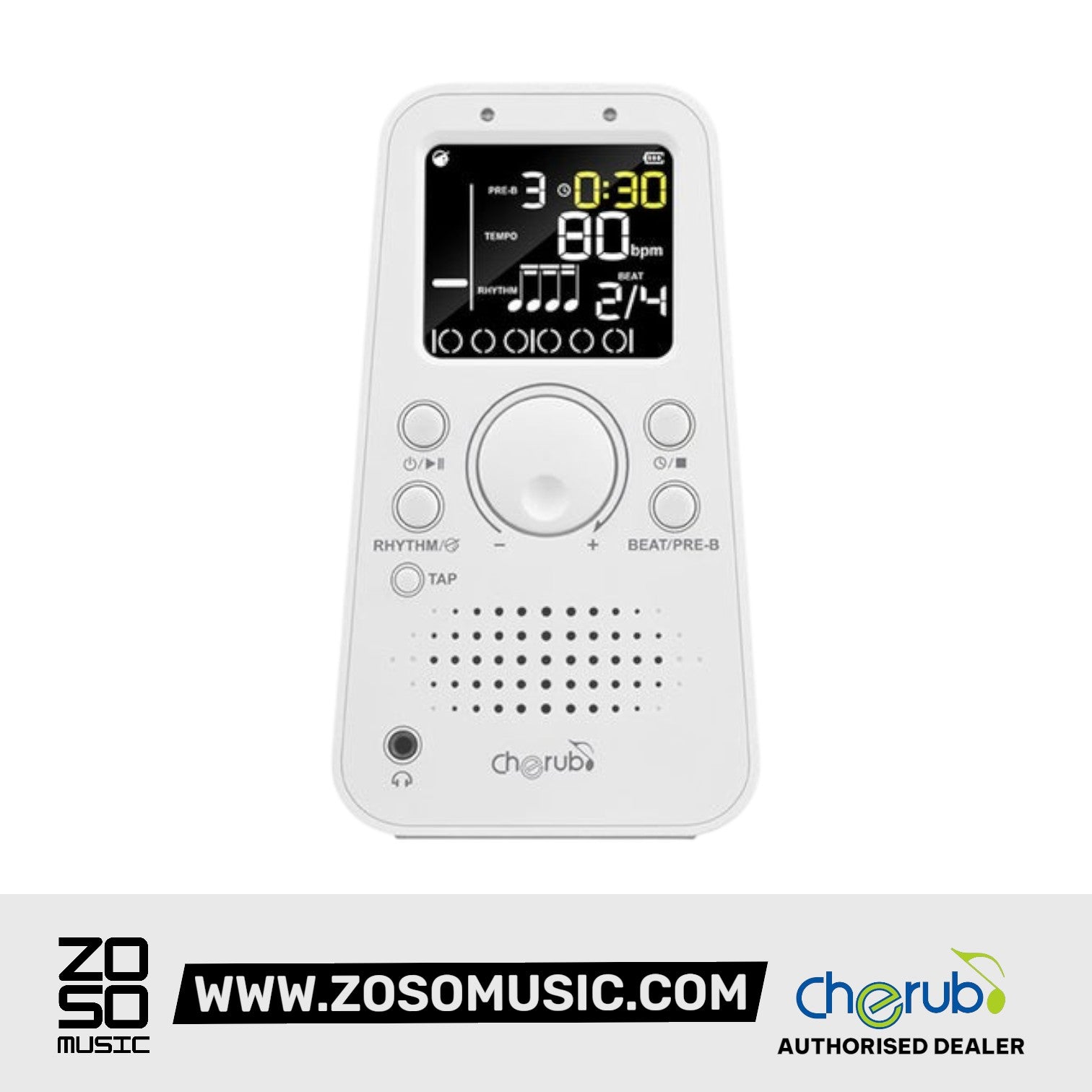 Cherub WSM-289 Rechargeable Digital Metronome