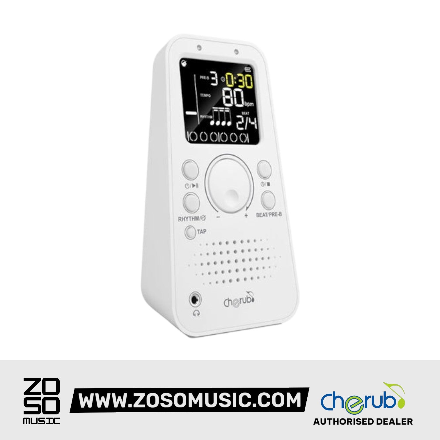 Cherub WSM-289 Rechargeable Digital Metronome