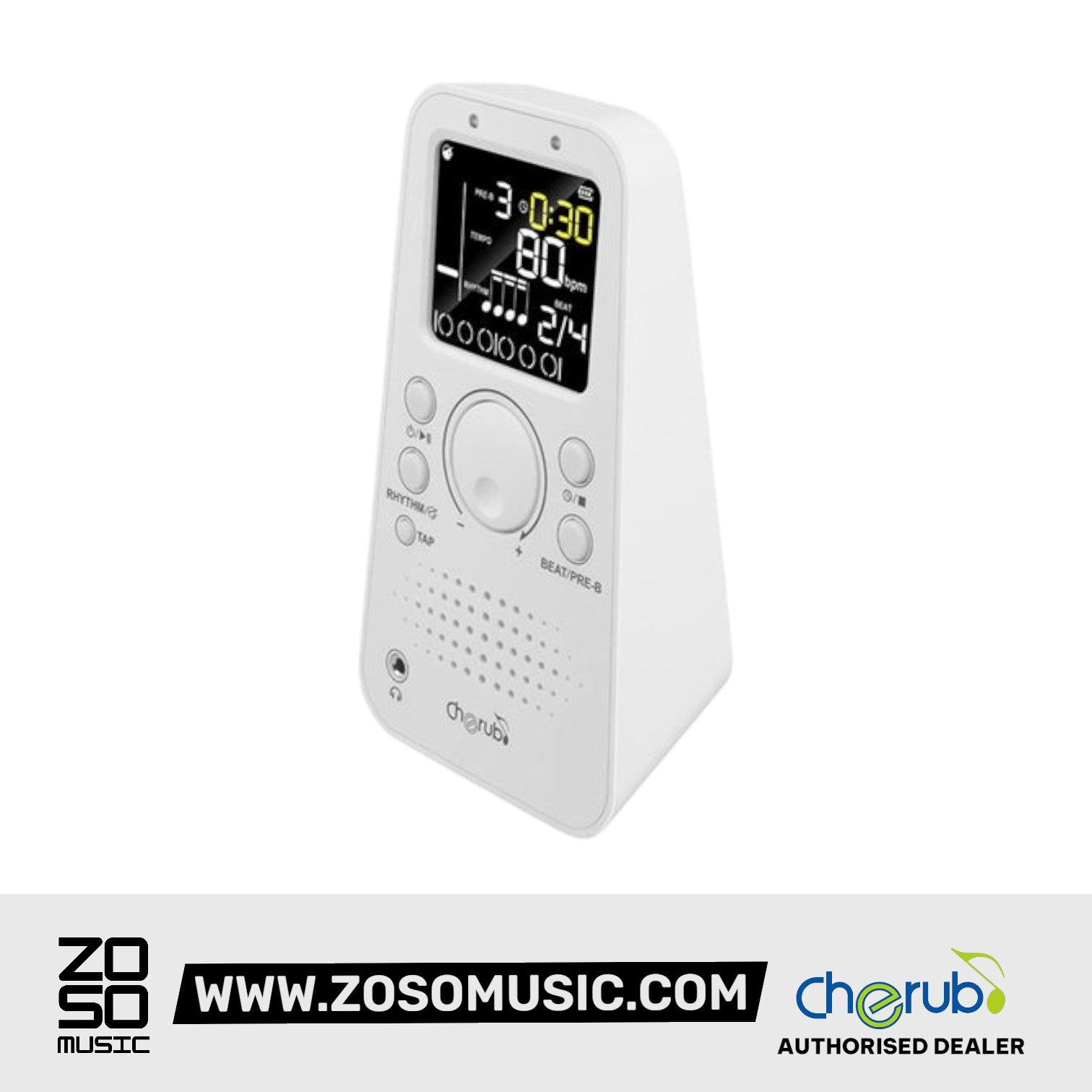 Cherub WSM-289 Rechargeable Digital Metronome