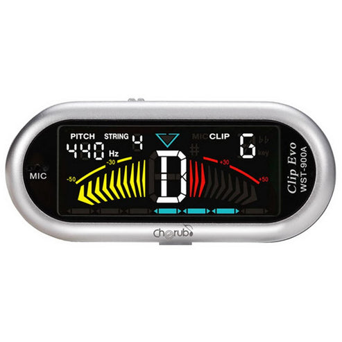 Cherub WST-900A Chromatic Clip On Tuner with Built in Mic and Piezo Sensor