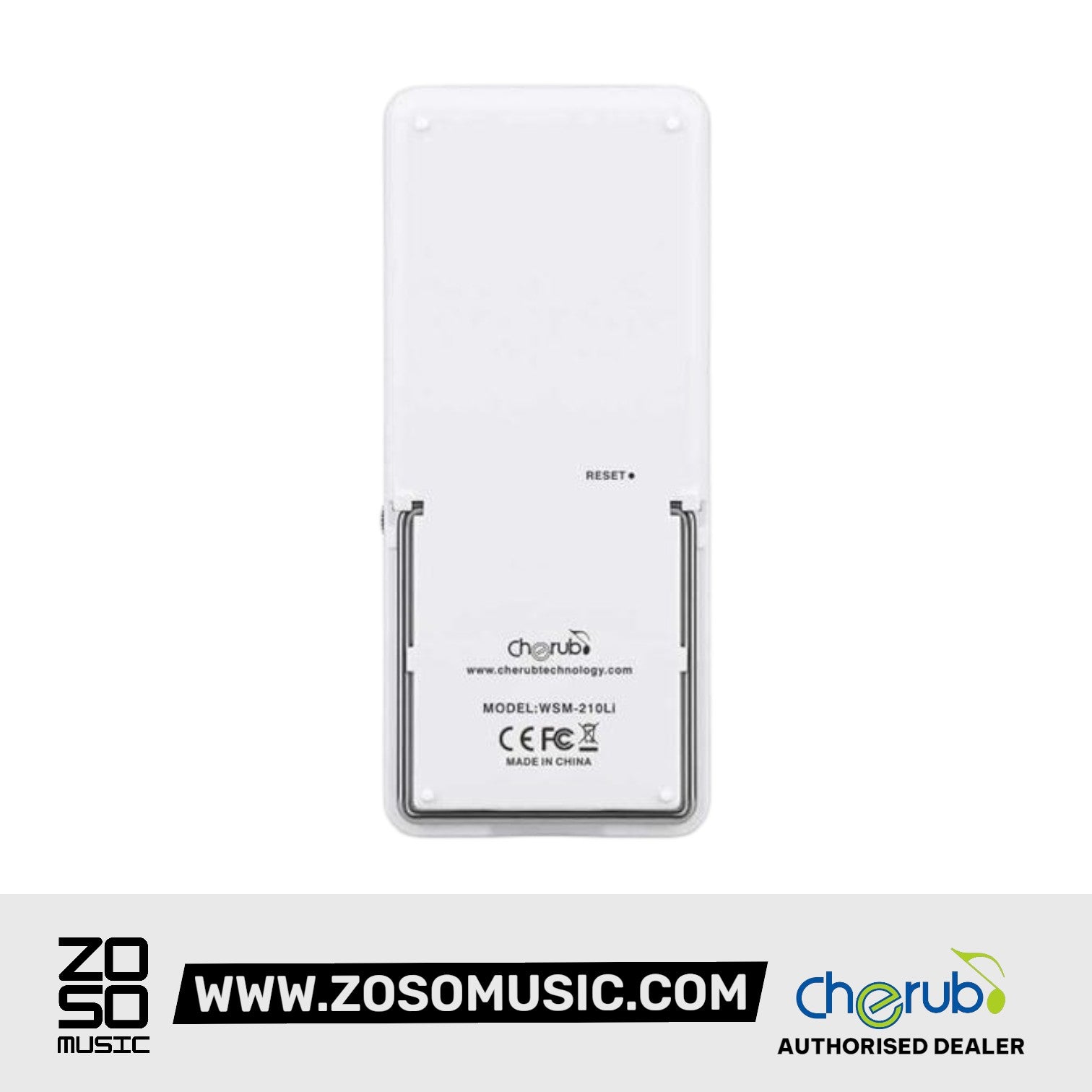 Cherub WSM-210Li Ultraportable Rechargeable Metronome with Foldable Stand