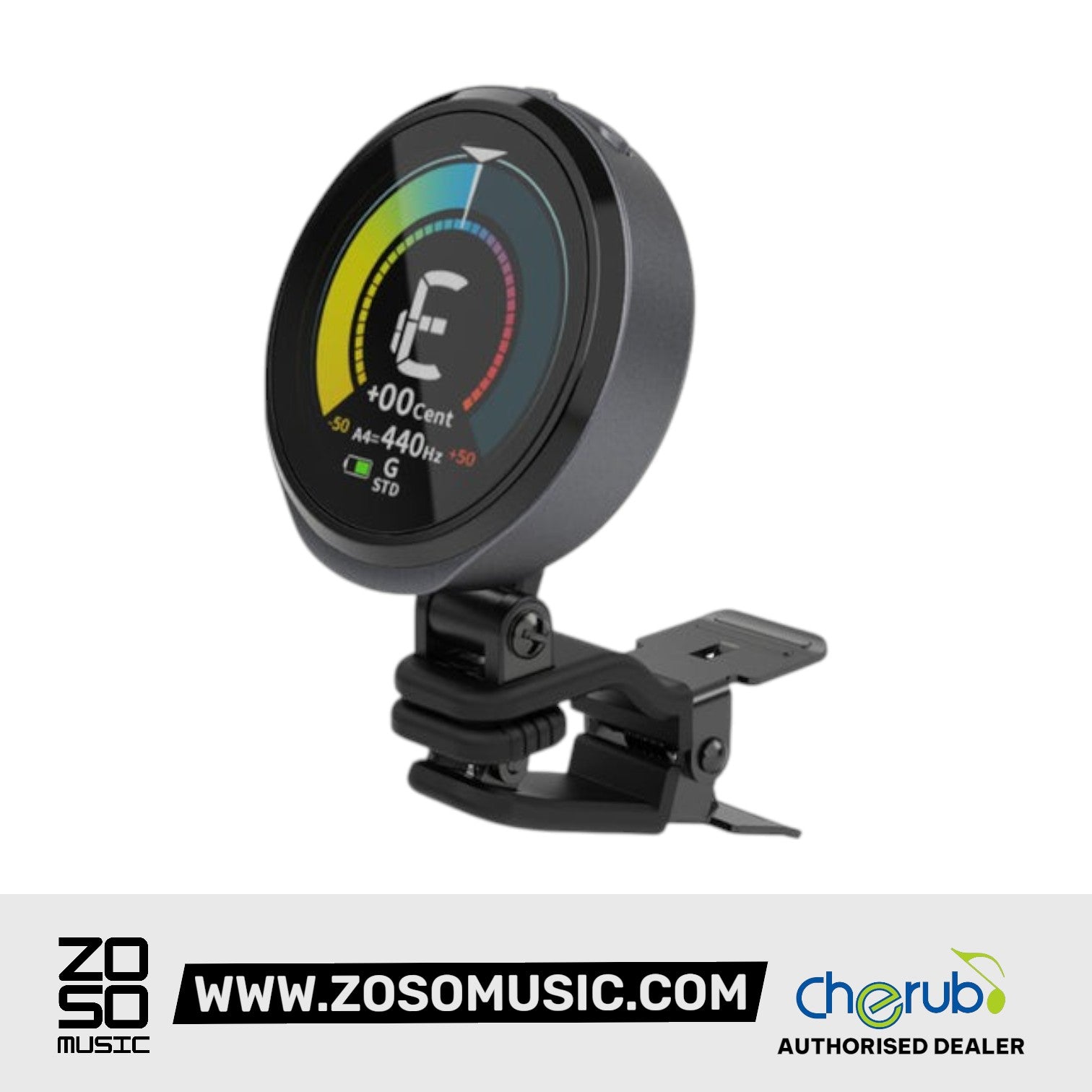 Cherub WST-915Li Pix Tuner Clip with 16 Tuning and 6 Customize Displays