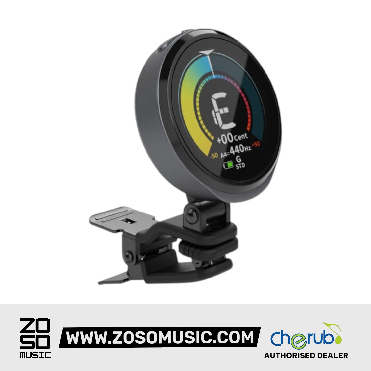 Cherub WST-915Li Pix Tuner Clip with 16 Tuning and 6 Customize Displays