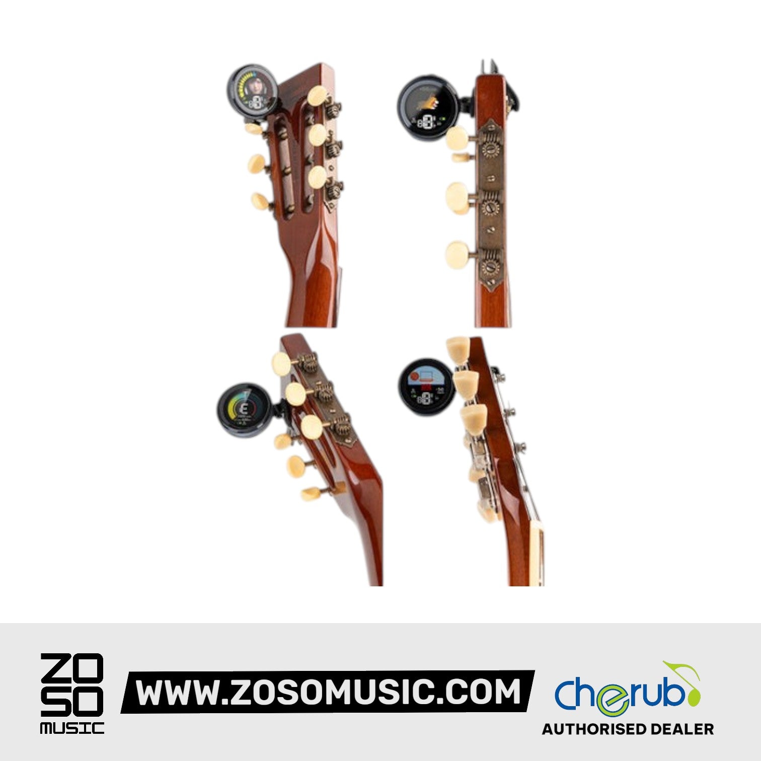 Cherub WST-915Li Pix Tuner Clip with 16 Tuning and 6 Customize Displays