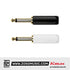 Kirlin CE-2306 1/4" Straight Mono Plug with Gold Plated