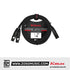 Kirlin LGY-301 2 Meter XLR Male to Dual XLR Female 5.5mm Outer Diameter For Mic and Speaker
