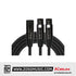 Kirlin LGY-301 2 Meter XLR Male to Dual XLR Female 5.5mm Outer Diameter For Mic and Speaker
