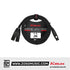 Kirlin LGY-303 2 Meter XLR Female to Dual XLR Male Y-Cable