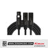 Kirlin LGY-303 2 Meter XLR Female to Dual XLR Male Y-Cable