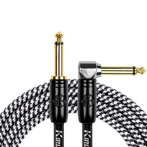 Kirlin IW-242BCG/BKB Original Gold Tip Woven Instrument Cable