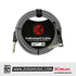Kirlin IW-242BCG/BKB Original Gold Tip Woven Instrument Cable