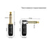 Kirlin IW-242BCG/BKB Original Gold Tip Woven Instrument Cable