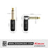 Kirlin IW-242BCG/BKB Original Gold Tip Woven Instrument Cable