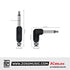 Kirlin Cable IC-242 6 Meter Mono Right Angle L Plug Instrument Cable