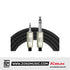 Kirlin AP-464PRL 3 Meter 1/4 Inch to 3.5mm TRS Balance Stereo Audio Cable for Headphone Speaker or Interface - Black