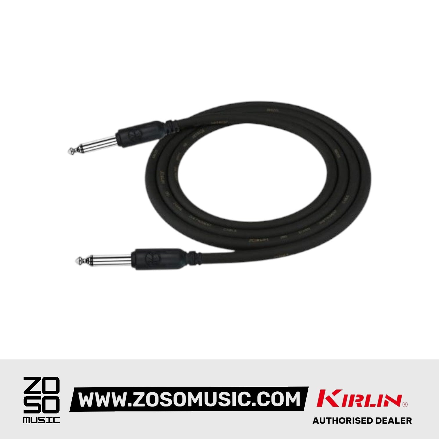 Kirlin Cable IC-241 Mono Instrument Cable