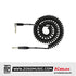 Kirlin IPK-222BFGL /BKE 10 Meter Premium Coil L Right Angle Gold Plated Instrument CableL Right Angle Gold Plated Instrument Cable (Copy)