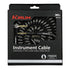 Kirlin IPK-222BFGL /BKE 10 Meter Premium Coil L Right Angle Gold Plated Instrument CableL Right Angle Gold Plated Instrument Cable (Copy)