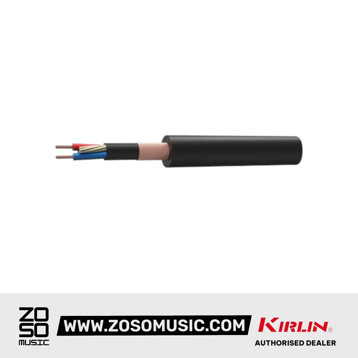Kirlin MBC-24 100 Meter 24AWG Microphone Mic Audio Balance Stereo Cable