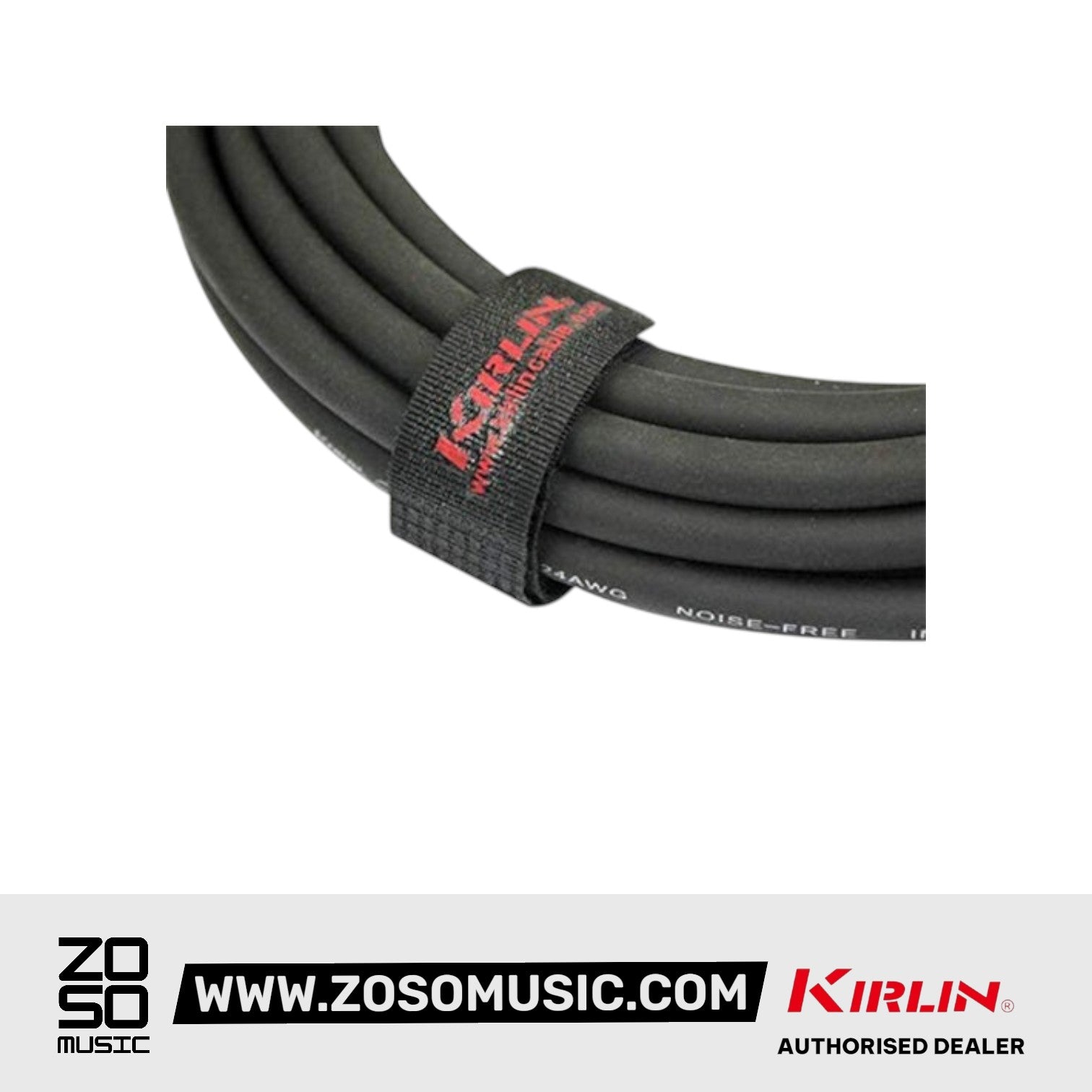 Kirlin LGY-336 1/4 Inch TRS Stereo to Dual 1/4 Inch Mono Tip Ring LightGear Y Audio Jack Cable Adapter- 2 Meter Black