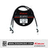 Kirlin LGY-366L 3.5mm TRS to Dual 3.5mm TRS Audio Cable Jack LightGear Y Cable For Headphone Earphone Extension Adapter - 0.3 Meter Black