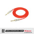 Kirlin Cable IM-201PRG Red Frost Instrument Cable Mono Plug 6 Meter Guitar Cable