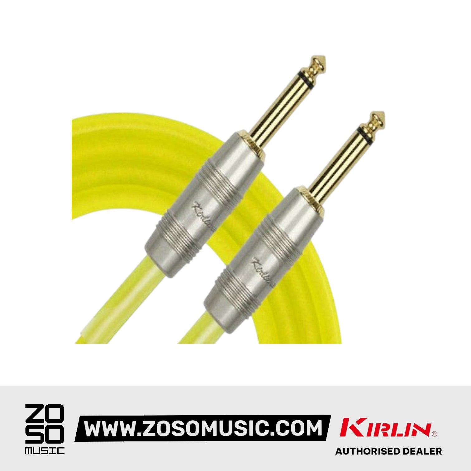 Kirlin Cable IM-201PRG Red Frost Instrument Cable Mono Plug 6 Meter Guitar Cable