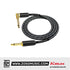 Kirlin IWB-202BEGL Premium Plus Gold Jack Woven Instrument Cable