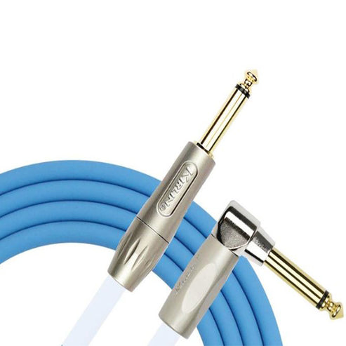 Kirlin BLI-202PFGL /BE 3 Meter BlueLine L Gold Plated Instrument Cable