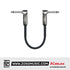 Kirlin IPCC-203PN Right Angle L Patch Cable For Electric Guitar Effect Pedal