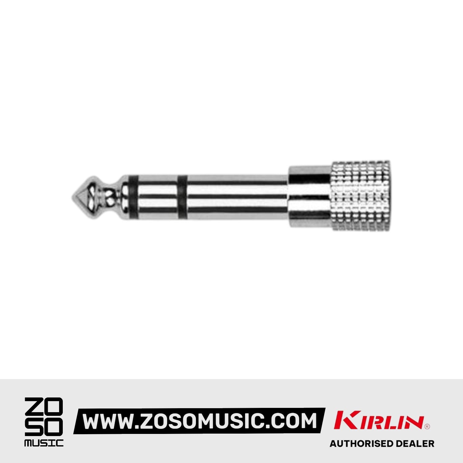 Kirlin 2615 Adapter 6.5mm to 3.5mm Stereo Adaptor Instrument Headphone Jack Pairs